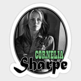 Cornelia Sharpe: Armed With Lethal Beauty Sticker